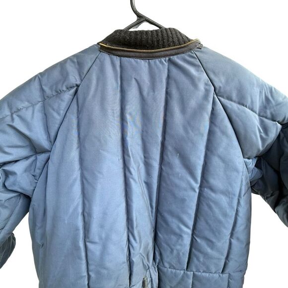 Retro Daco Navy Blue Snowmobile Ski Suit Size Men's XLarge Vintage - Picture 6 of 12